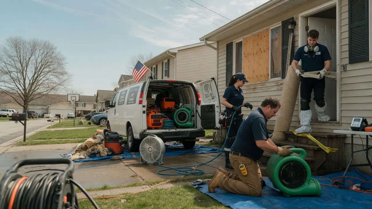 Water Damage Restoration in Augusta Springs, VA near me